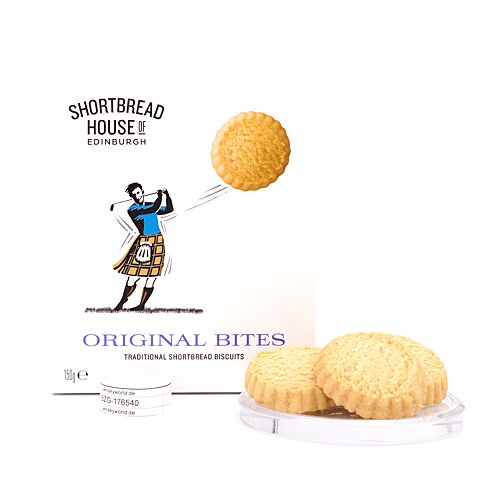 Shortbread House of Edinburgh Shortbread Kekse Original Bites Rounds 150 Gramm Produktbild