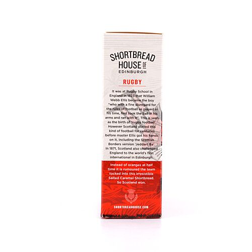 Shortbread House of Edinburgh Shortbread Salted Caramel Rounds Buttergebäck mit gesalzenem Karamell 150 Gramm Produktbild