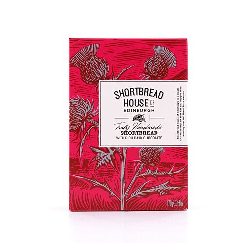 Shortbread House of Edinburgh Shortbread with rich dark Chocolate Fingers Buttergebäck mit Edelbitteschokolade 170 Gramm Produktbild