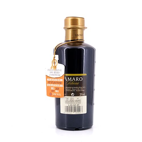 Sibona Amaro  0,50 Liter/ 28.0% vol Produktbild