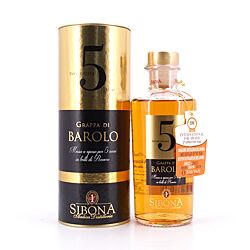 Sibona Grappa Di Barolo 5 Jahre  Produktbild