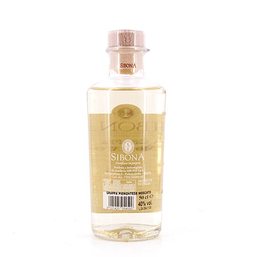 Sibona La Grappa Di Moscato  0,50 Liter/ 40.0% vol Produktbild
