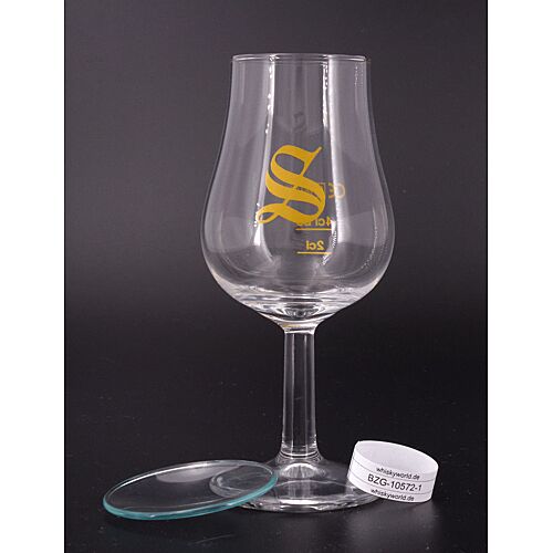 Signatory Nosing Glas mit Deckel und Eichstrich 2 / 4 cl Maße ca. H 13cm, D 4/6cm 1 Stück Produktbild