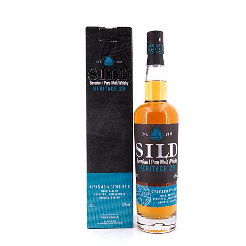 Sild Bavarian Pure Malt Heritage 28  0,70 Liter/ 42.0% vol Produktbild