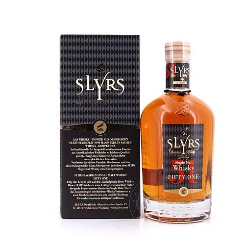 Slyrs 51 FIFTY ONE  0,70 Liter/ 51.0% vol Produktbild
