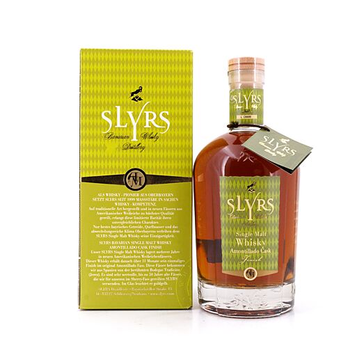 Slyrs Amontillado Cask finish  0,70 Liter/ 46.0% vol Produktbild