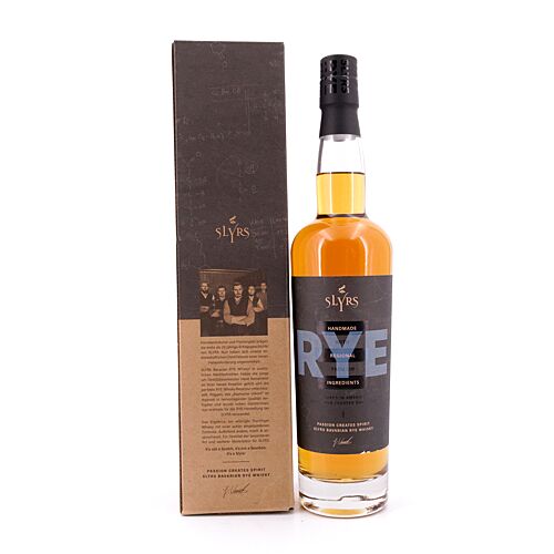 Slyrs Bavarian RYE Whisky 0,70 Liter/ 41.0% vol Produktbild