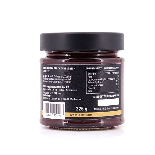 Slyrs Fruchtaufstrich Erdbeere  225 Gramm/ 8.0% vol Produktbild