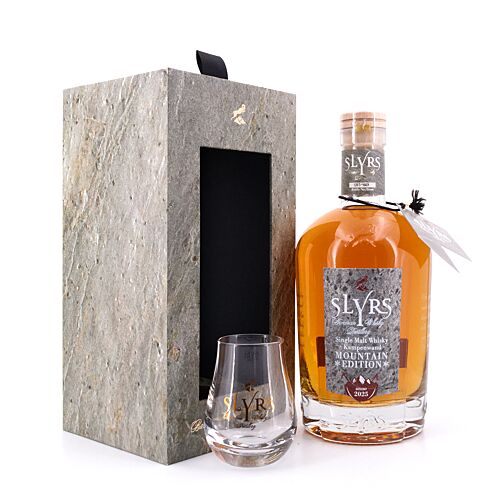 Slyrs Mountain Edition Kampenwand mit Nosing-Glas 0,70 Liter/ 50.5% vol Produktbild