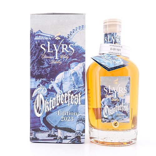 Slyrs Oktoberfest Edition 2023 Bierfass Finish 0,70 Liter/ 45.0% vol Produktbild