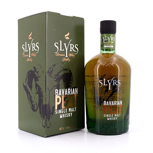 Slyrs Single Malt Bavarian Peat  0,70 Liter/ 43.0% vol Produktbild