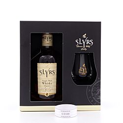 Slyrs Single Malt Whisky On Pack mit Slyrs Glas Produktbild