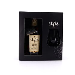 Slyrs Single Malt Whisky On Pack mit Slyrs Glas Produktbild
