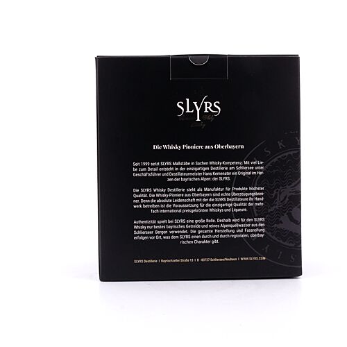 Slyrs Single Malt Whisky On Pack mit Slyrs Glas 0,70 Liter/ 43.0% vol Produktbild