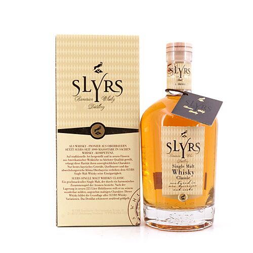Slyrs Single Malt Whisky  0,70 Liter/ 43.0% vol Produktbild