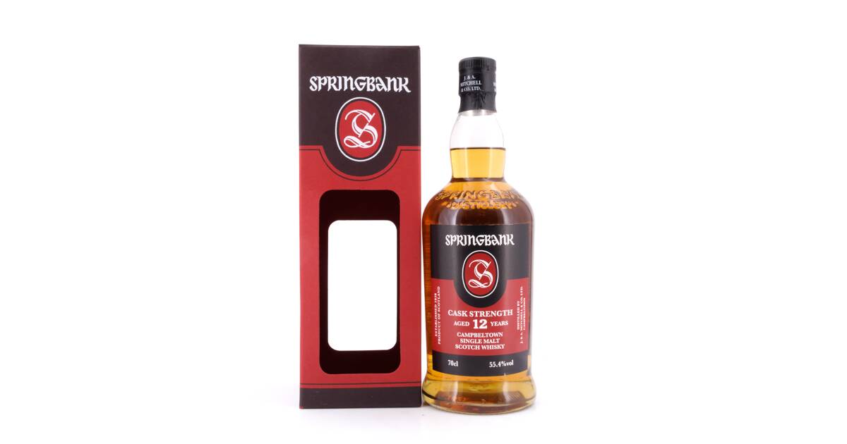 Springbank 12 Jahre Cask Strength Release 2021 0,70 Liter