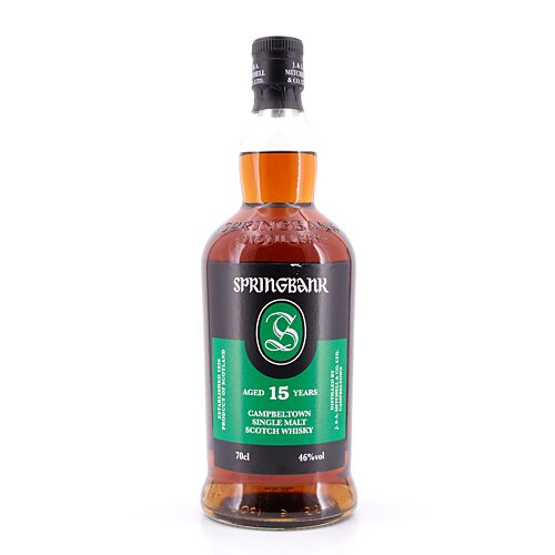 Springbank 15 Jahre  0,70 Liter/ 46.0% vol Produktbild