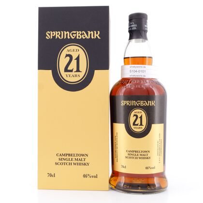 Springbank 21 Jahre Release 2023 0,70 Liter/ 46.0% vol