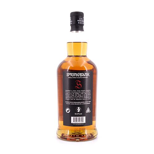 Springbank Cask Strength 12 Jahre 2025  0,70 Liter/ 55.9% vol Produktbild