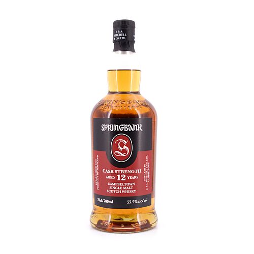 Springbank Cask Strength 12 Jahre 2025  0,70 Liter/ 55.9% vol Produktbild