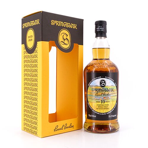 Springbank Local Barley 10 Jahre 0,70 Liter/ 55.2% vol Produktbild