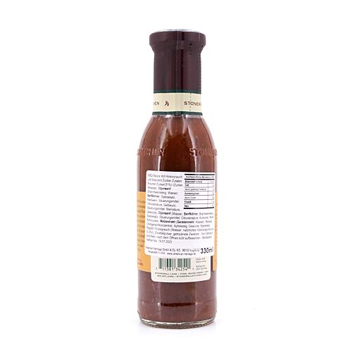 Stonewall Kitchen Hickory Brown Sugar Grille Sauce  0,330 Liter Produktbild