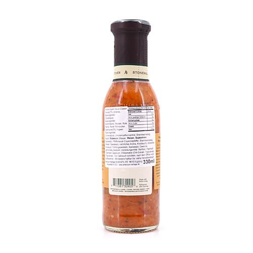 Stonewall Kitchen Pineapple Ginger Sauce  0,330 Liter Produktbild