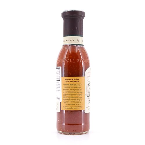 Stonewall Kitchen Smoky Peach Whiskey Sauce  0,333 Liter Produktbild