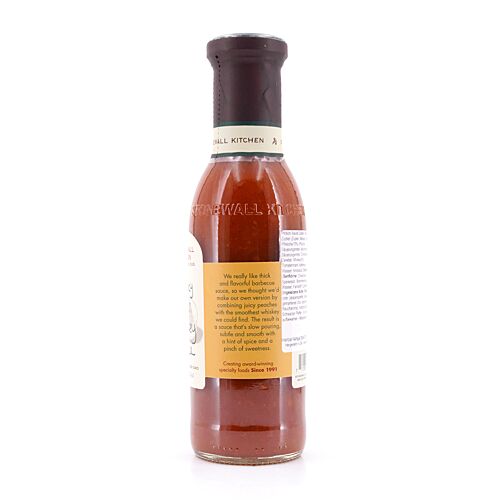 Stonewall Kitchen Smoky Peach Whiskey Sauce  0,333 Liter Produktbild