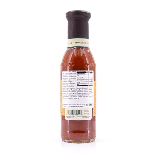 Stonewall Kitchen Smoky Peach Whiskey Sauce  0,333 Liter Produktbild