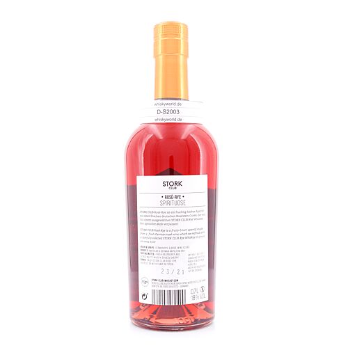 STORK CLUB Spreewood Distillers Rosé-Wine & Rye Whiskey Aperitif  0,70 Liter/ 18.0% vol Produktbild