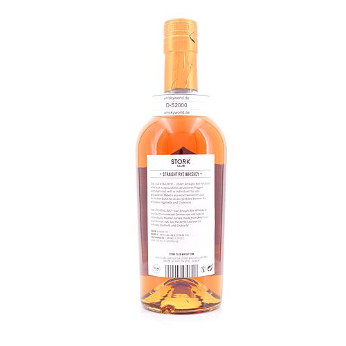 STORK CLUB Spreewood Distillers Straight Rye Whiskey  0,70 Liter/ 45.0% vol Produktbild