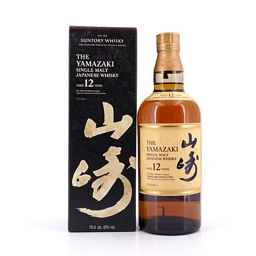 Suntory Yamazaki 12 Jahre  0,70 Liter/ 43.0% vol Produktbild