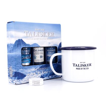 Talisker Multipack beinhaltet Skye, Storm & 10 y.o., je 0,05l & Talisker Tasse 0,150 Liter/ 45.8% vol