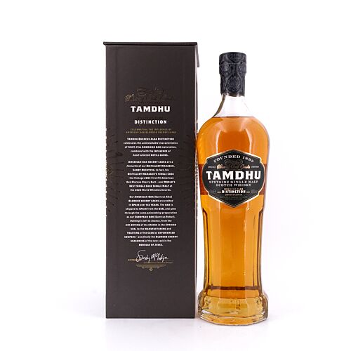 Tamdhu Quercus Alba Distinction Special Sherry Oak Casks Edition 0,70 Liter/ 48.0% vol Produktbild