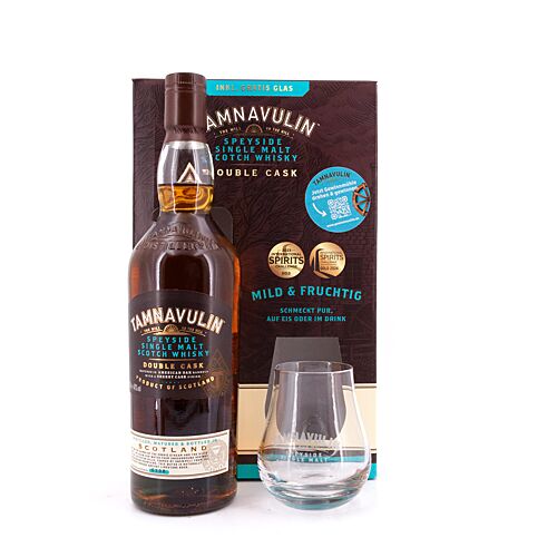 Tamnavulin Double Cask Geschenkpackung mit Glas 0,70 Liter/ 40.0% vol Produktbild