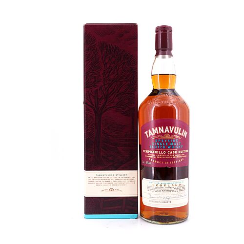 Tamnavulin Tempranillo Cask Edition Literflasche 1 Liter/ 40.0% vol Produktbild