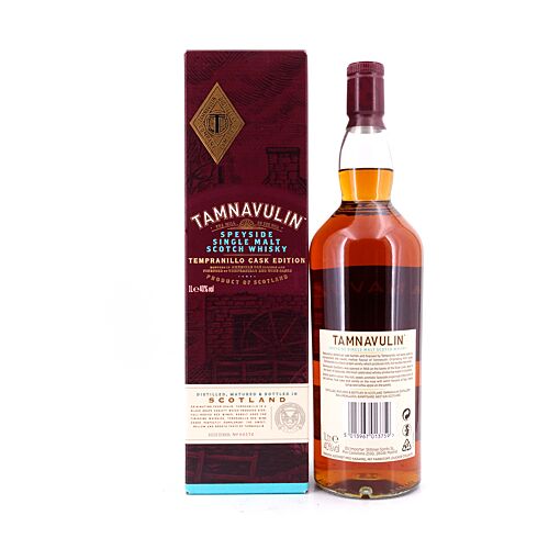 Tamnavulin Tempranillo Cask Edition Literflasche 1 Liter/ 40.0% vol Produktbild