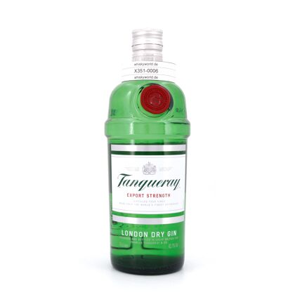 Tanqueray London Dry Gin Export Strength 0,70 Liter/ 43.1% vol