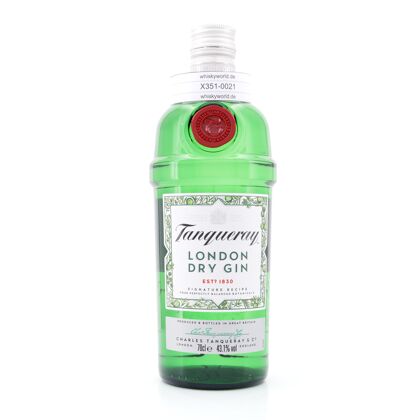 Tanqueray London Dry Gin  0,70 Liter/ 43.1% vol