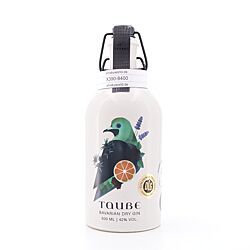 Taube Bio Bavarian Dry Gin Steinzeugflasche mit Bügelverschluß Produktbild
