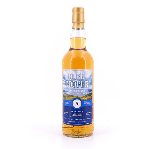 Teaninich Glen Cooper 5 Jahre Aceo Spirits 0,70 Liter/ 46.0% vol Produktbild