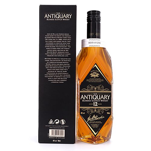 The Antiquary 12 Jahre  0,70 Liter/ 40.0% vol Produktbild