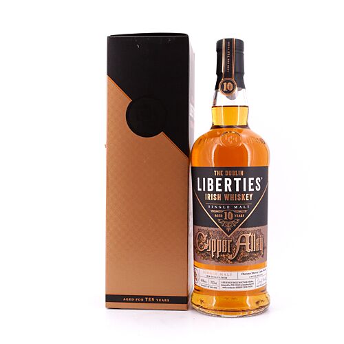 The Dublin Liberties Copper Alley 10 Jahre Single Malt Irish Whiskey 0,70 Liter/ 46.0% vol Produktbild