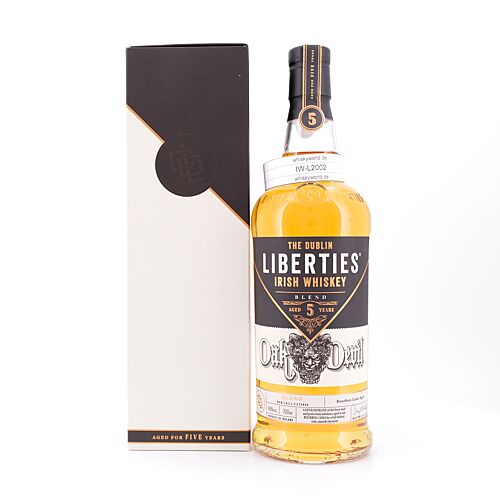 The Dublin Liberties Oak Devil Irish Whiskey 5 Jahre 0,70 Liter/ 46.0% vol Produktbild