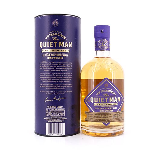The Quiet Man 12 Jahre An Culchiste 0,70 Liter/ 46.0% vol Produktbild