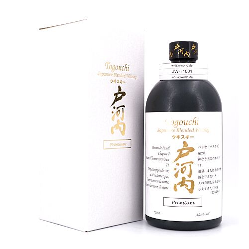 Togouchi Japanese Blended Whisky  0,70 Liter/ 40.0% vol Produktbild