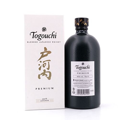 Togouchi Japanese Blended Whisky  0,70 Liter/ 40.0% vol Produktbild