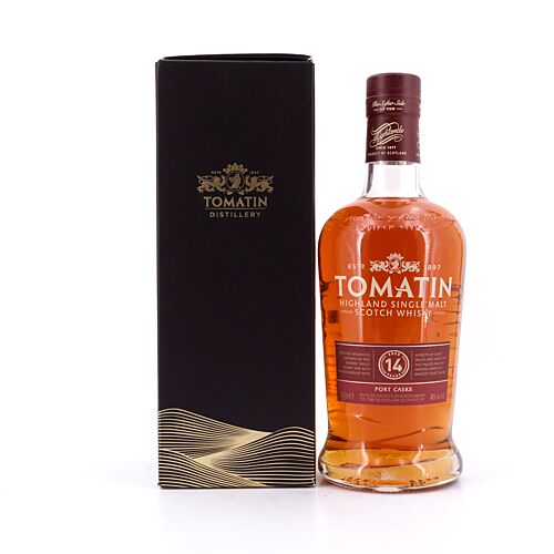 Tomatin 14 Jahre Port Cask  0,70 Liter/ 46.0% vol Produktbild