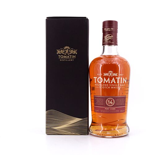 Tomatin 14 Jahre Port Cask  0,70 Liter/ 46.0% vol Produktbild